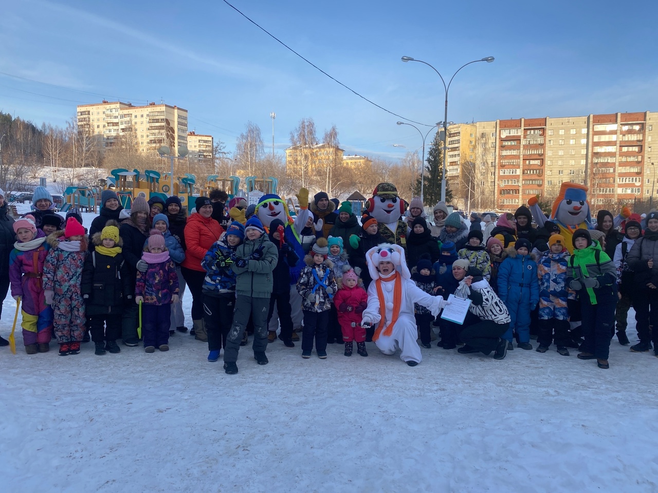 III городской фестиваль «Битва снеговиков»