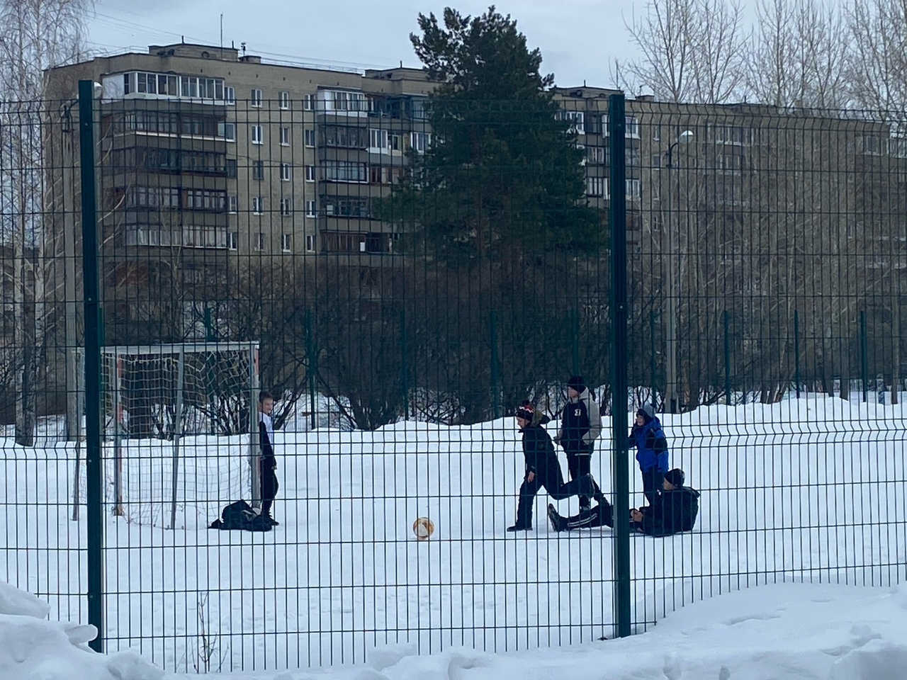 Товарищеская встреча по футболу 