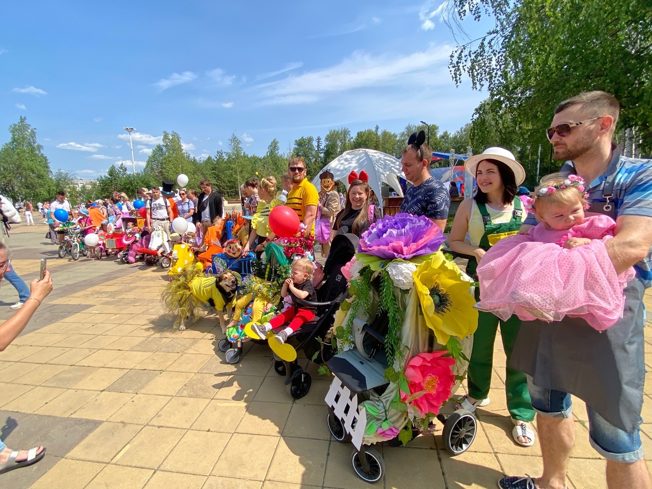  День семьи, любви и верности в Центральном парке культуры