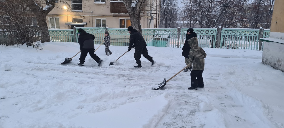 Трудовой десант в работе