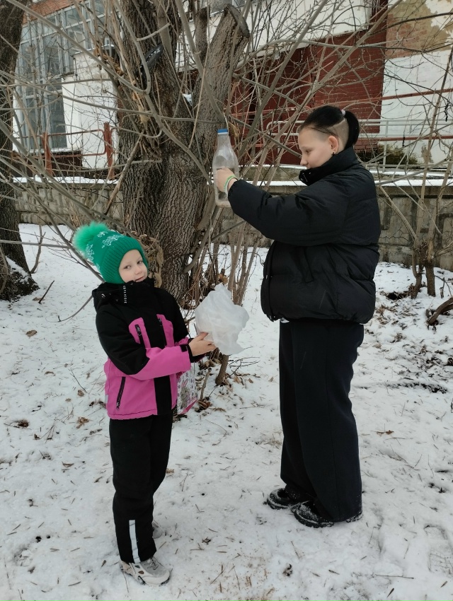 АКЦИЯ "ПОКОРМИТЕ ПТИЦ ЗИМОЙ"