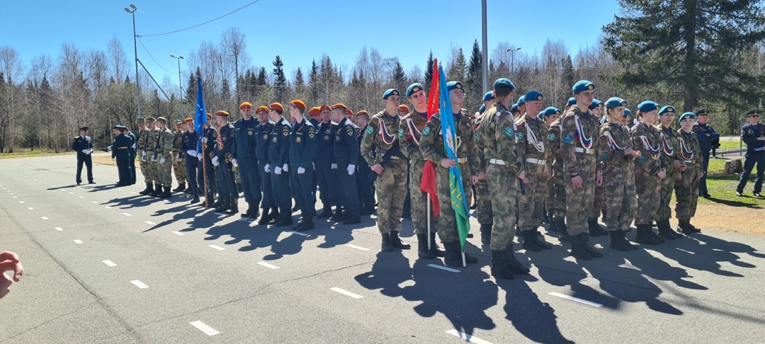 Генеральная репетиция Парада Победы