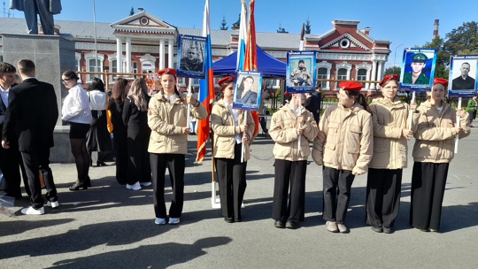 Курсанты военно-патриотического клуба 