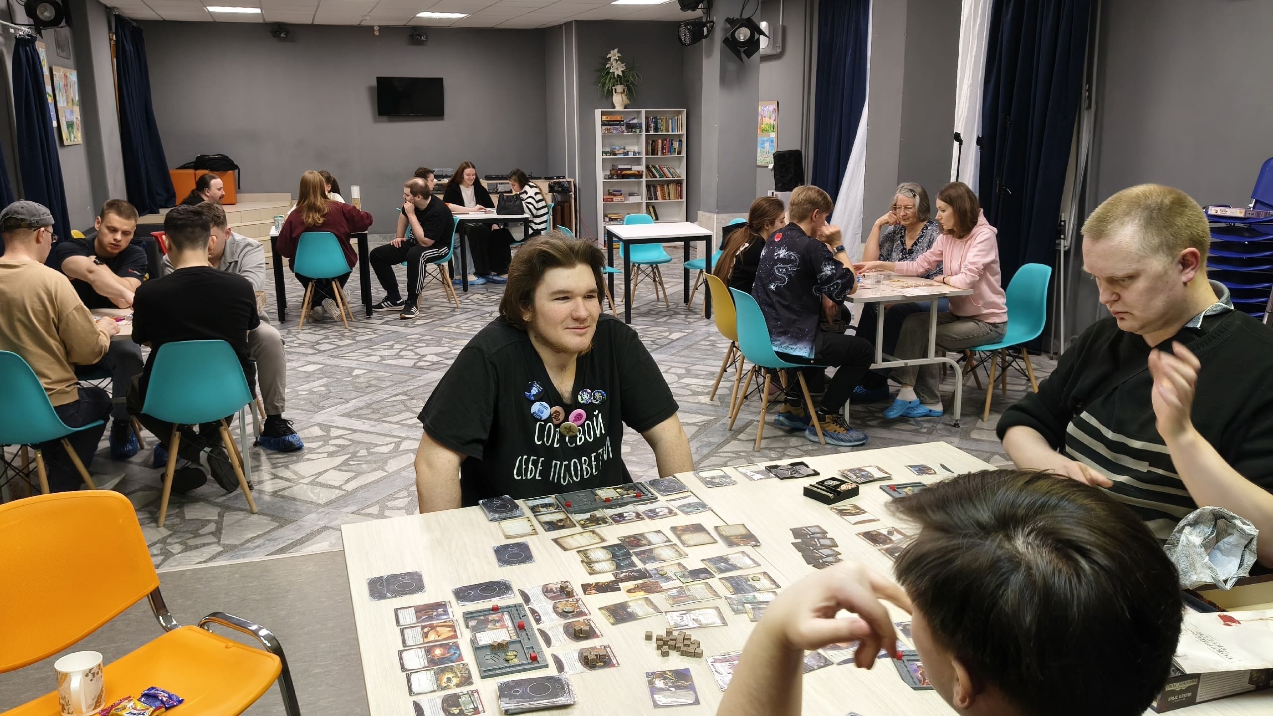 Клуб «Уют» тепло встретил настольщиков «Твоего хода».